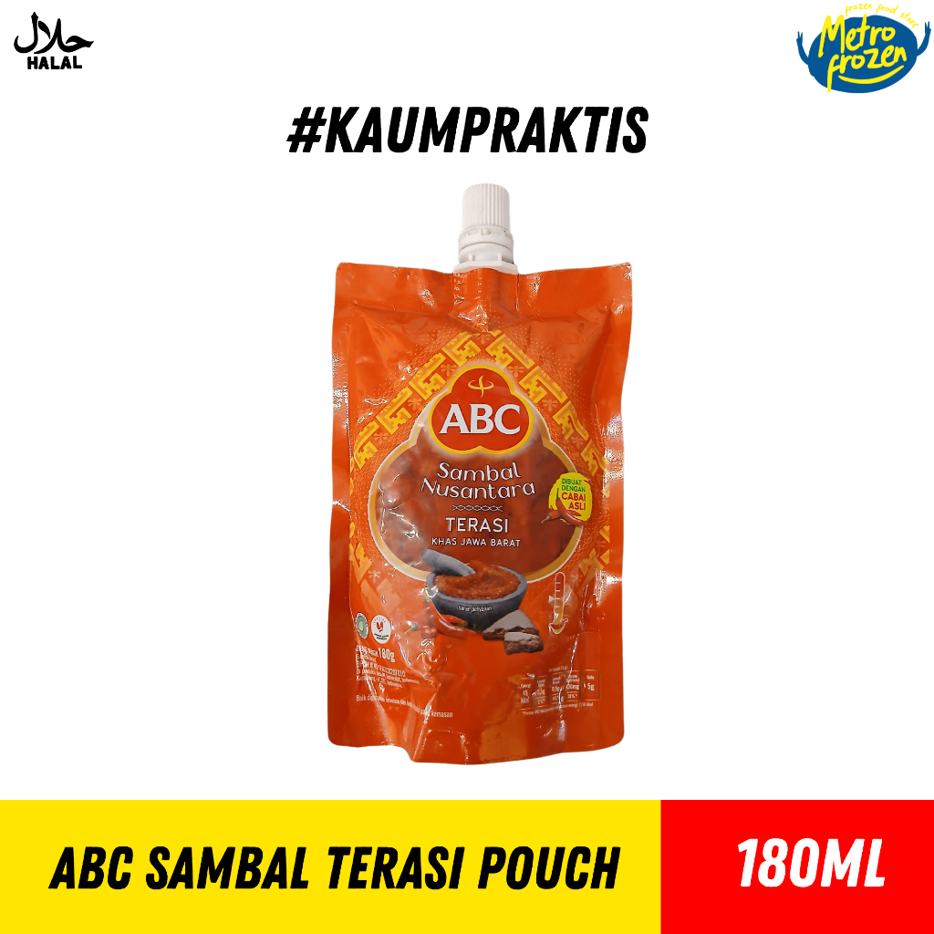 

ABC Sambal Terasi Pouch 180gr