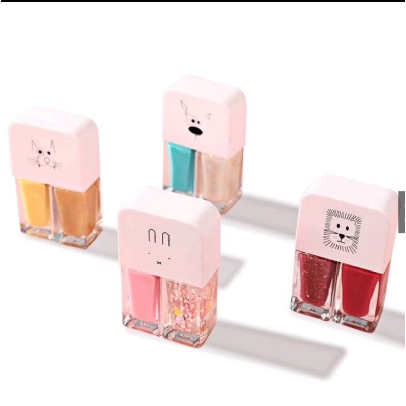 2in1 KUTEK HALAL KUTEKS 2 tone kutek korea cat kuku muslimah