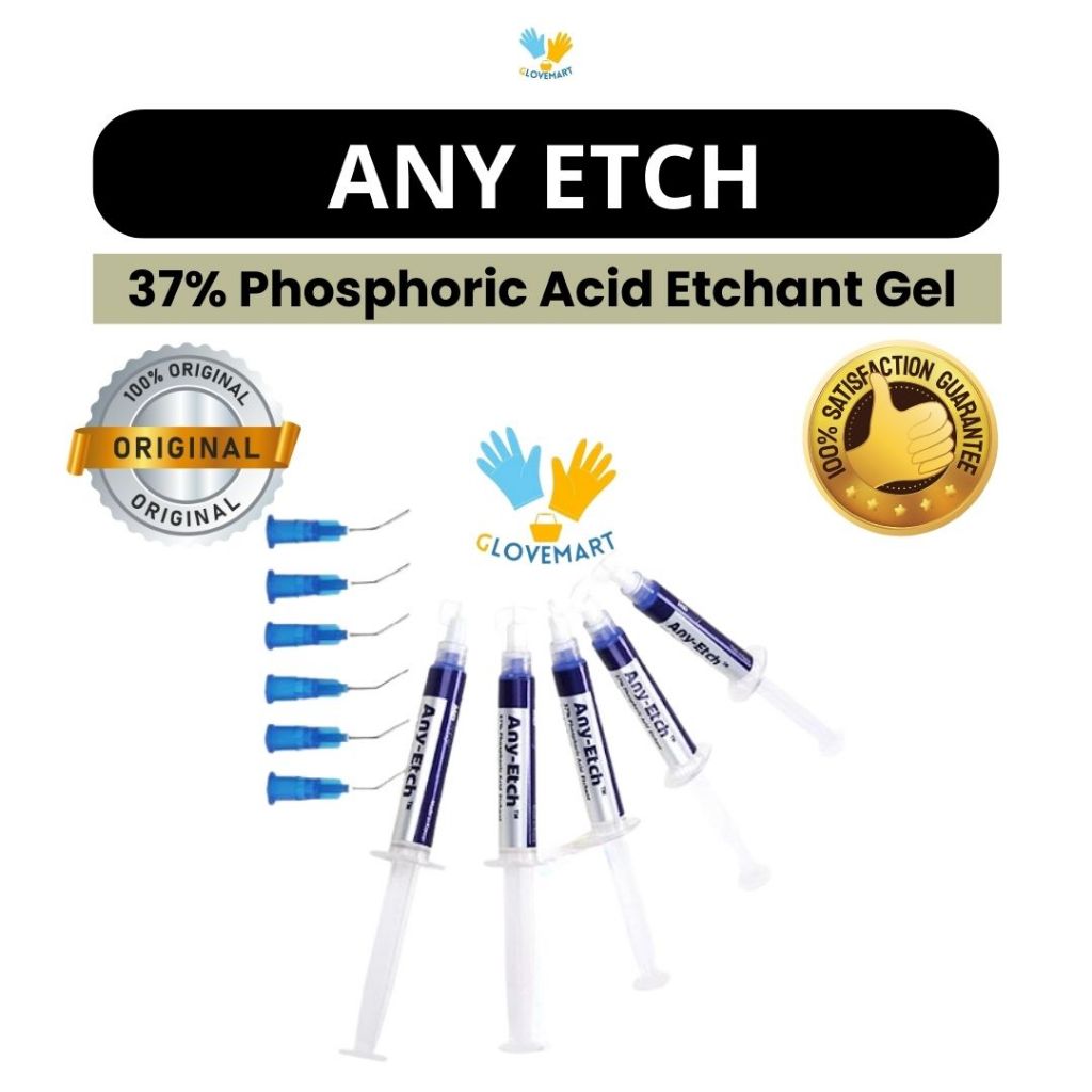 Any Etch / Etsa Gigi / Etsa 37%/ Dental Etching / Etching Gel / Etching