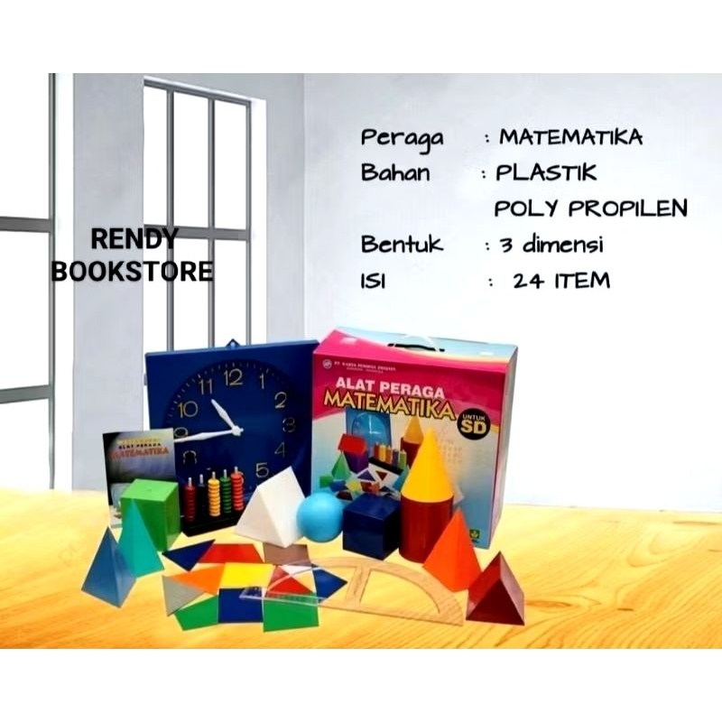 

KIT ALAT PERAGA MATEMATIKA SD PENDIDIKAN BANGUN RUANG