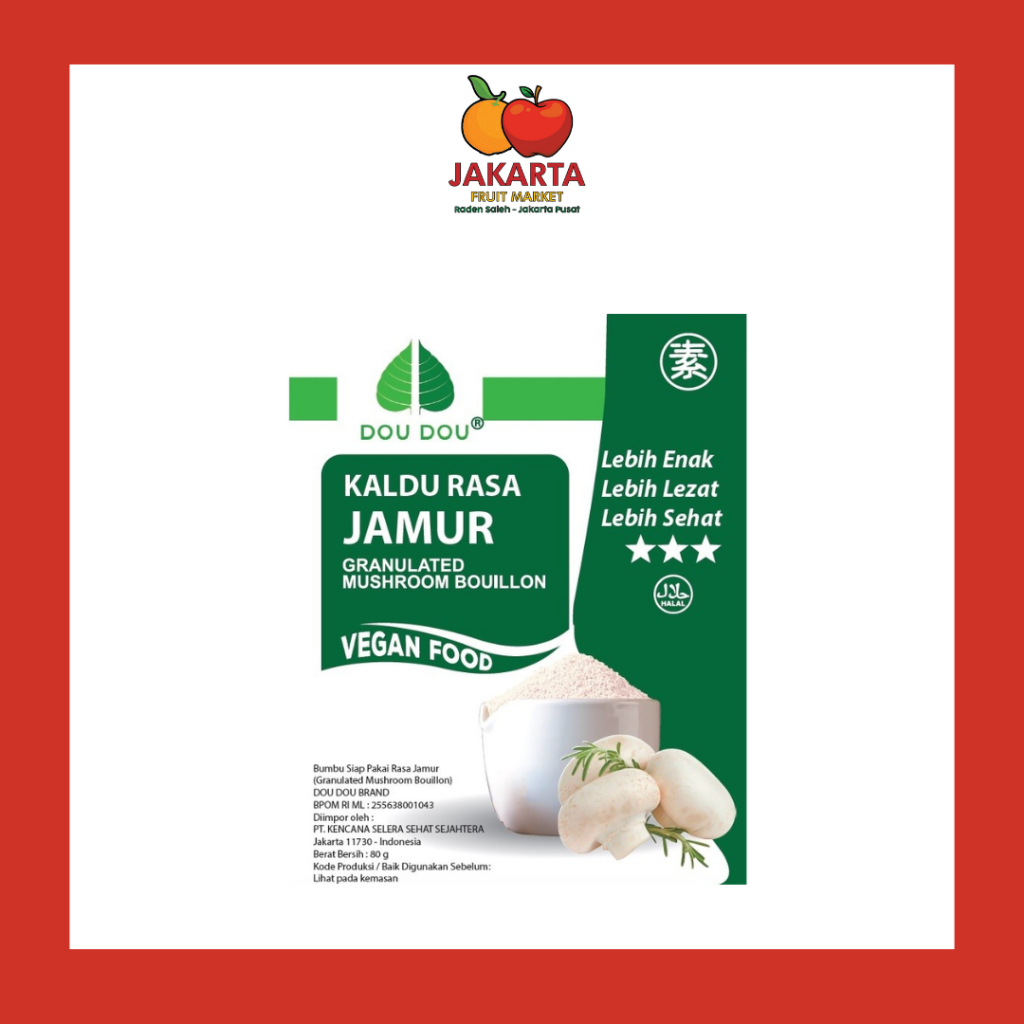 

Doudou kaldu rasa jamur 80g (