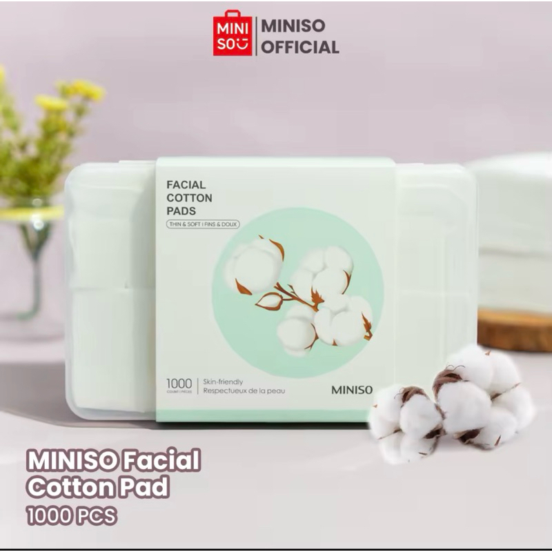 Miniso 1000pcs kapas silcot