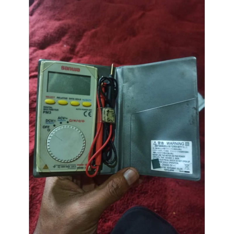 Sanwa PM3 Multitester saku (Second)
