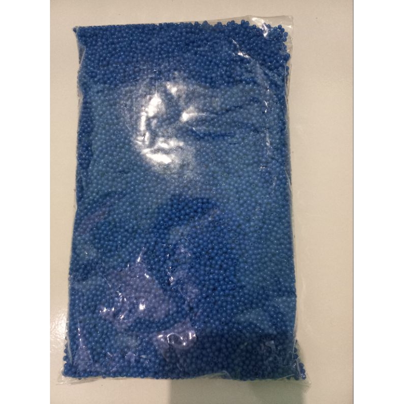 Bahan Manik Manik Kapur/Susu Ukuran 3mm (1pon)