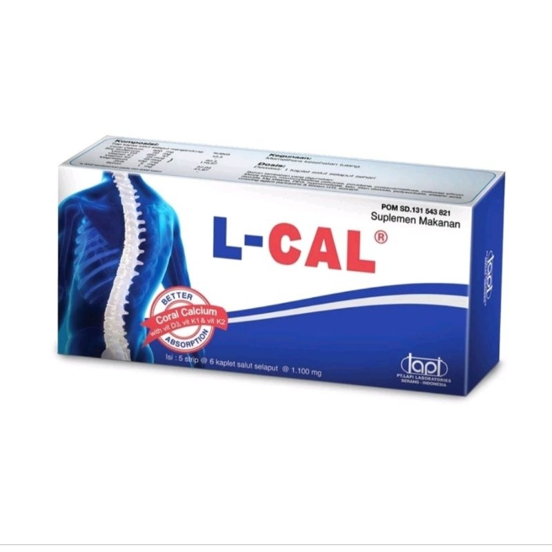 Nu Health L-Cal Grow Syrup LCAL Grow kalsium Tulang Vitamin D Zinc Vitamin Peninggi Badan