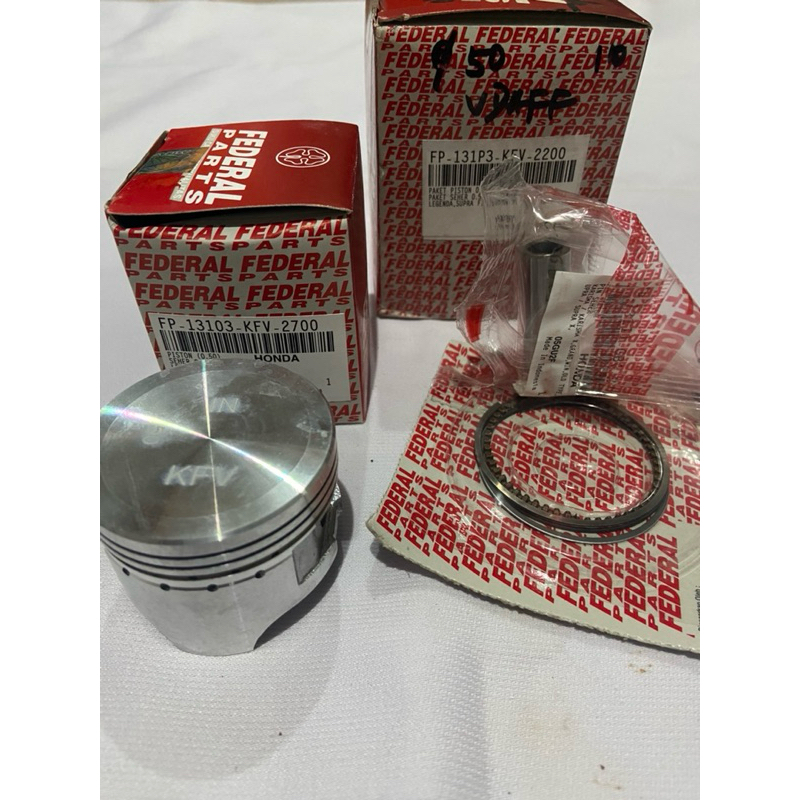 Piston Kit Honda Supra Fit Legenda Supra Fit New Revo Original Federal Parts Os 50 100