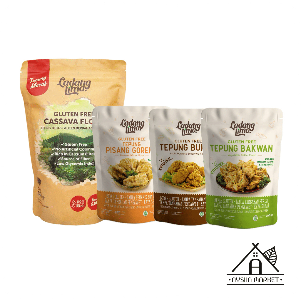 

Aneka Tepung Gluten Free Ladang Lima