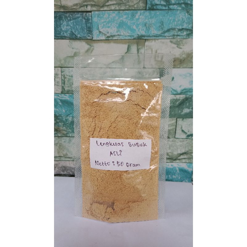 

50gram lengkuas bubuk asli / LAOS BUBUK