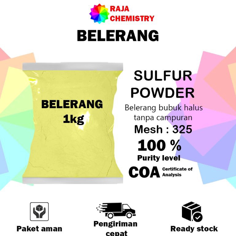 Larismanis Belerang Sulfur Belerang Murni 1kg