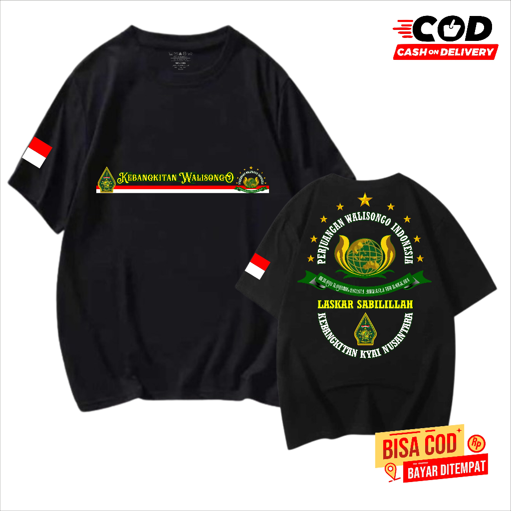 KAOS ULAMA NUSANTARA LASKAR SABILILLAH DISTRO GUS ABAS