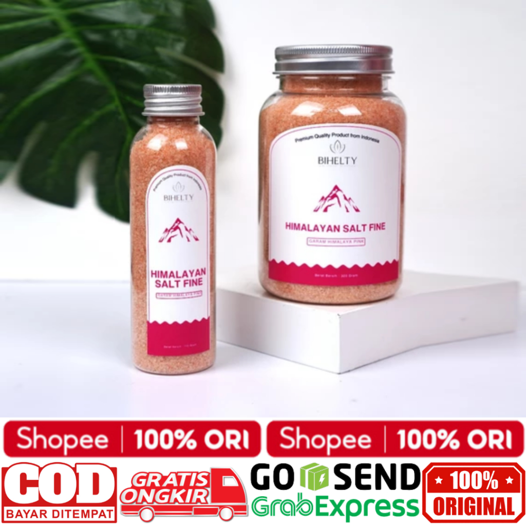 

Garam Himalaya Halus Premium 100% Organik Garam Himalayan Salt Pink Seasalt Garam Mpasi - Bihelty