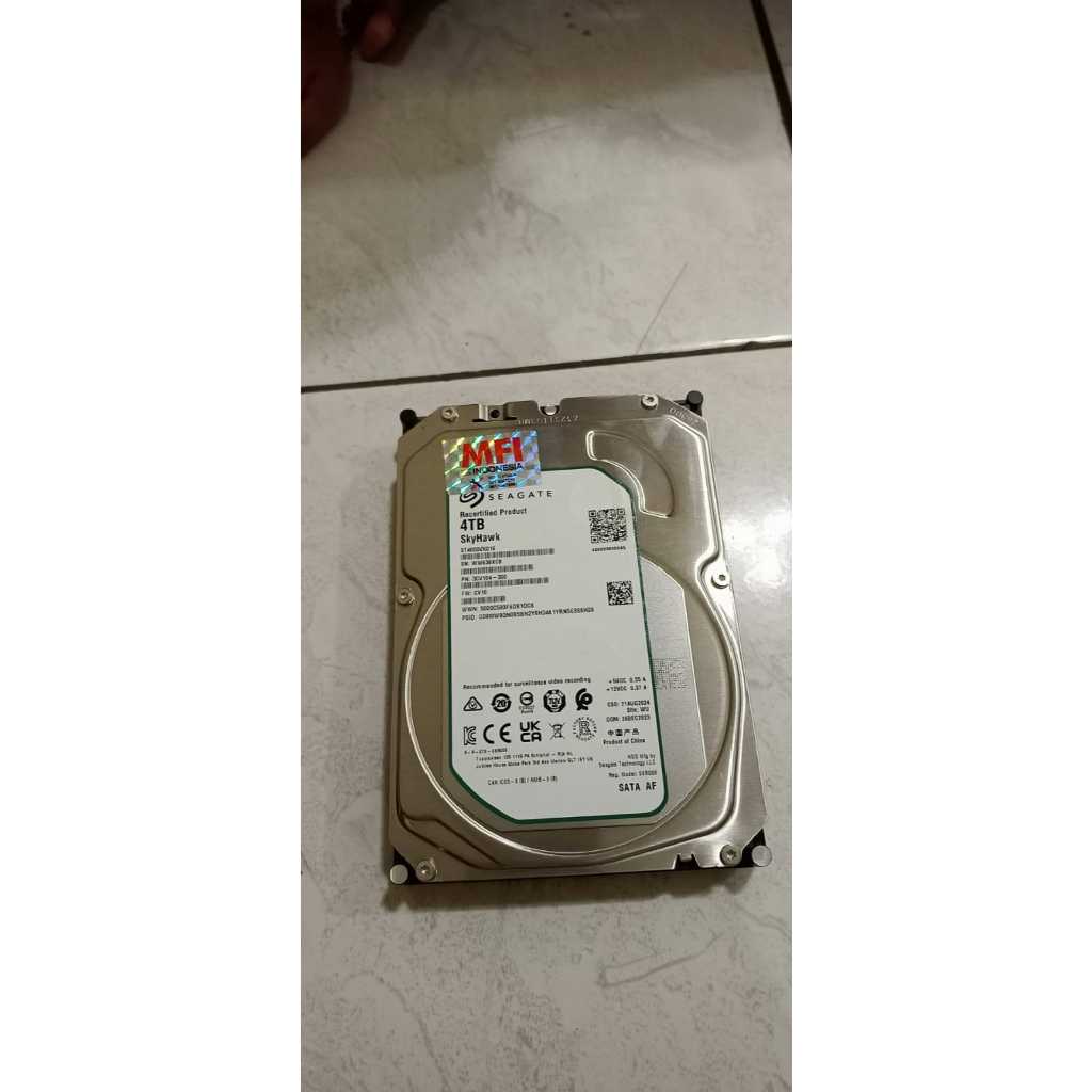 HDD 4TB Seagate Skyhawk Hard disk 4 Tera Terabite