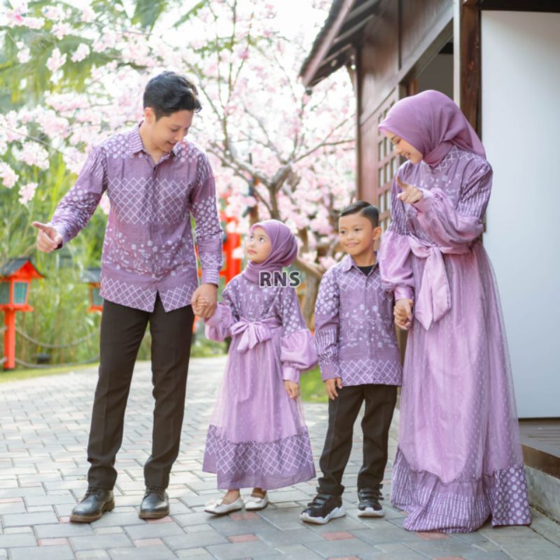 COUPLE GAMIS AURA RAYA SERIES LILAC