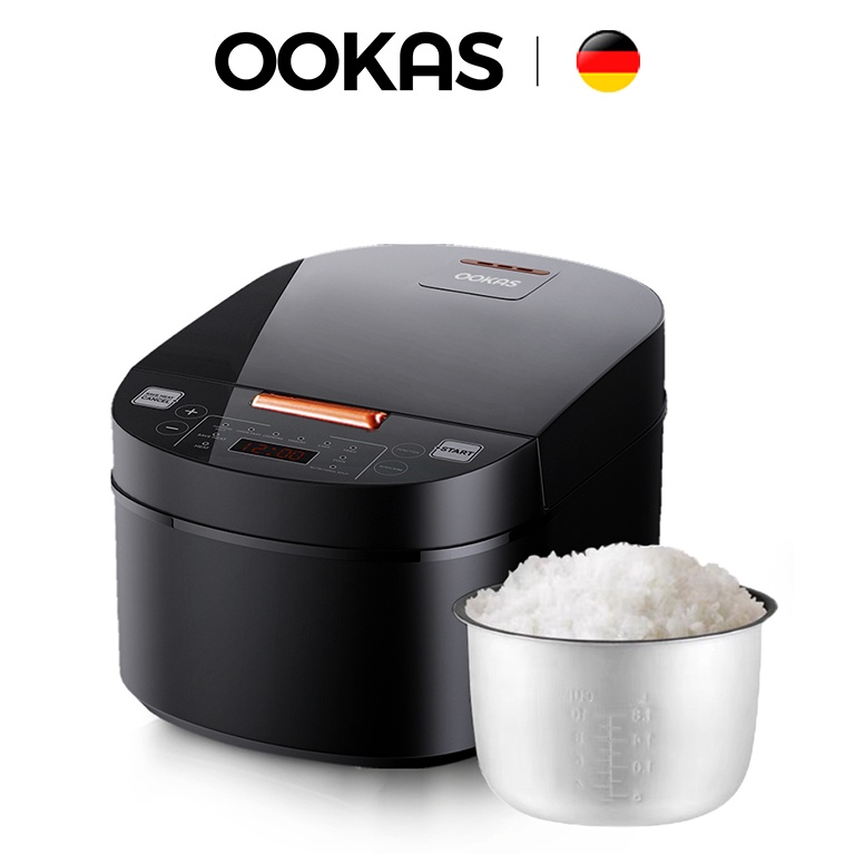 KODE G9N6 OOKAS Magic Com Digital Rice Cooker Penanak Nasi Digital Elektrik Low Watt 35L6L Baja taha