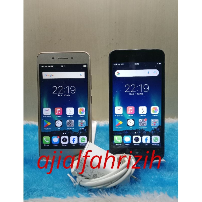 Hp vivo y53 + Charger ORI ram 2/16 jaringan 4G murah layar ORI
