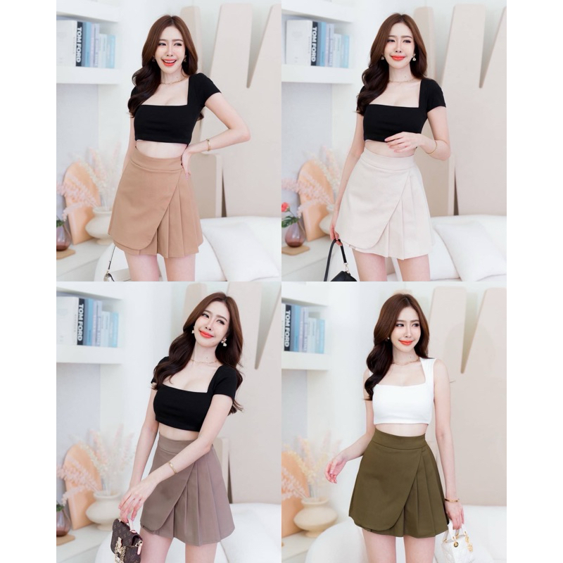 READYSTOCK BW-07 MIKAYLA HW SKORT BEWRY BKK / CELANA ROK BEWRY
