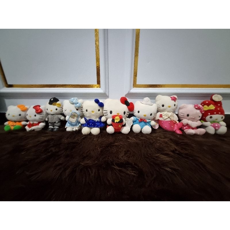 BONEKA HELLOKITTY SANRIO 2 PRELOVED