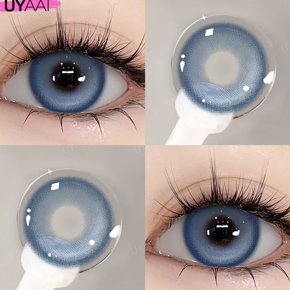 Gebyar promo COD UYAAI SOFTLENS K4 LENSA KONTAK 145 MM MINUS 6 USE 6 MONTH