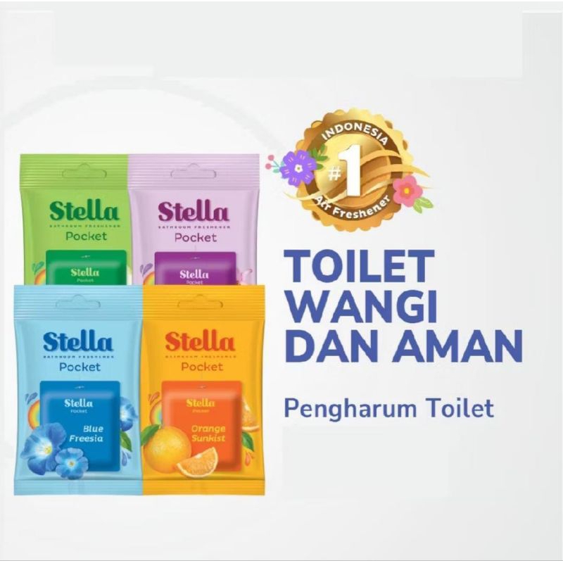 Stella Pocket/Pengharum Kamar Mandi/Stella Bathroom