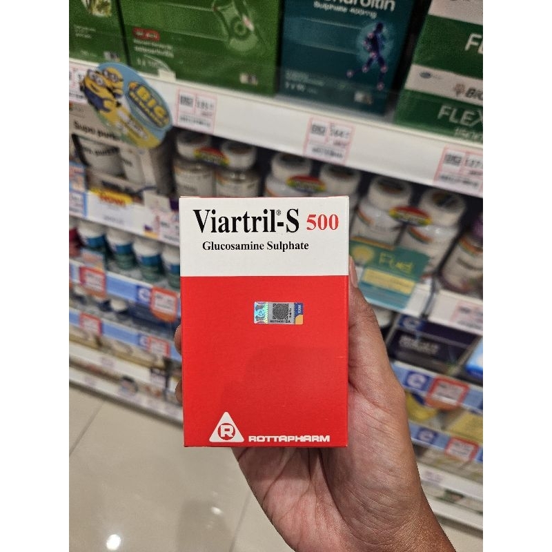 Viartril-s Viartril S 500 Glucosamine Sulphate isi 90 Capsules Original Vitamin obat nyeri sakit sen