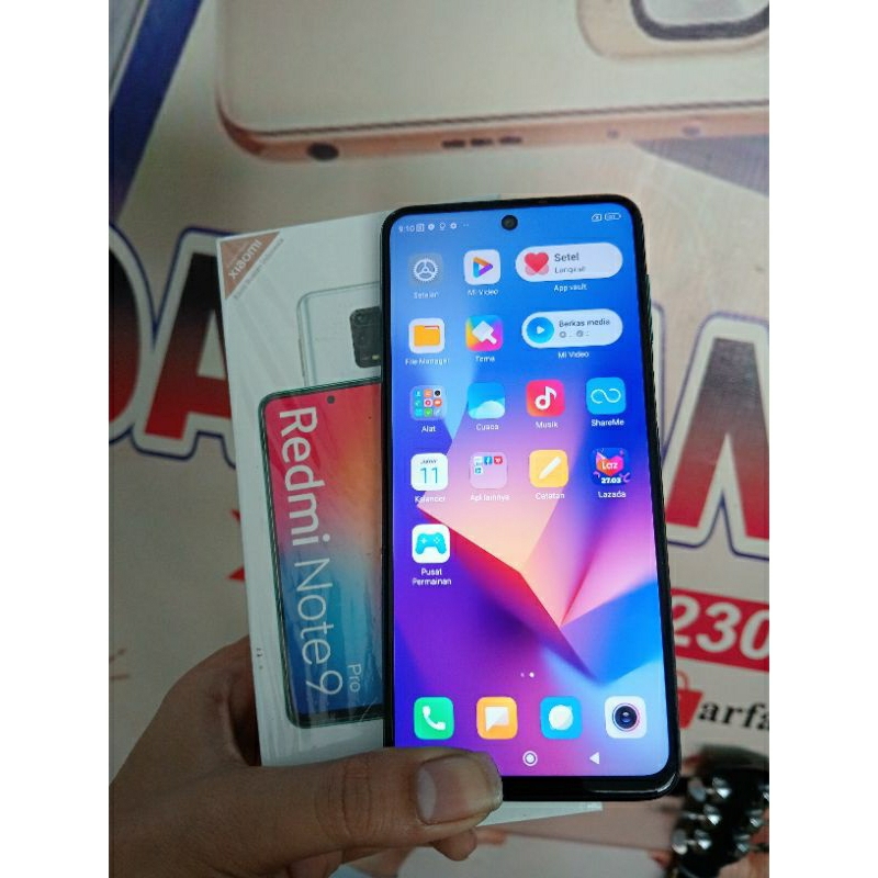 redmi note 9 pro 6/64 second resmi