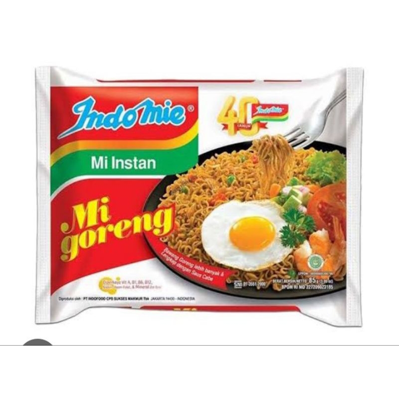

Mie Instan Indomie Goreng (1 pcs)