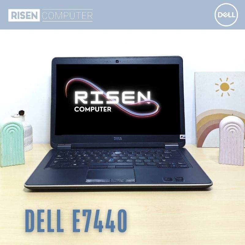 Second LAPTOP DELL E7440 Intel Core i5 4210U RAM 8GB SSD 128GB Notebook 14inch Seken Bekas