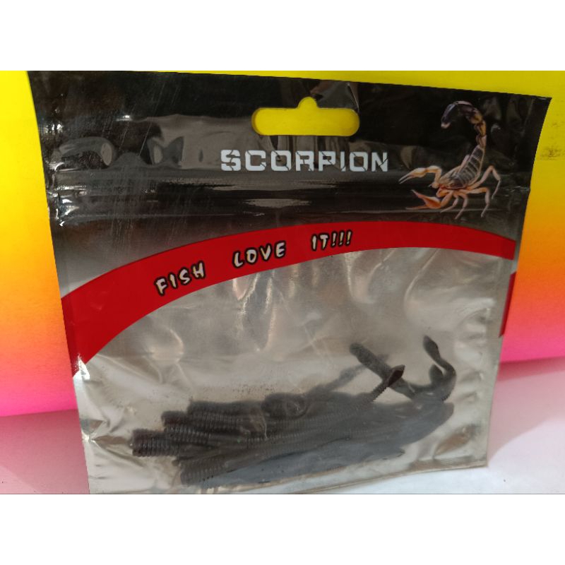 SOFT LURE CACING LAUT 12PCS