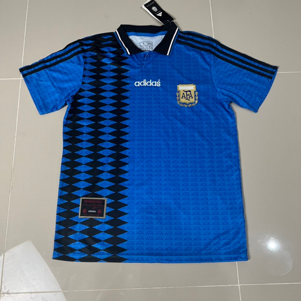 BAJU BOLA JERSEY ARGENTINA AWAY RETRO 1994 MARADONA