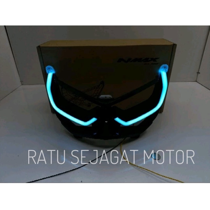 Alis lampu Nmax new 30 mode plus Frame lampu alis nmax new