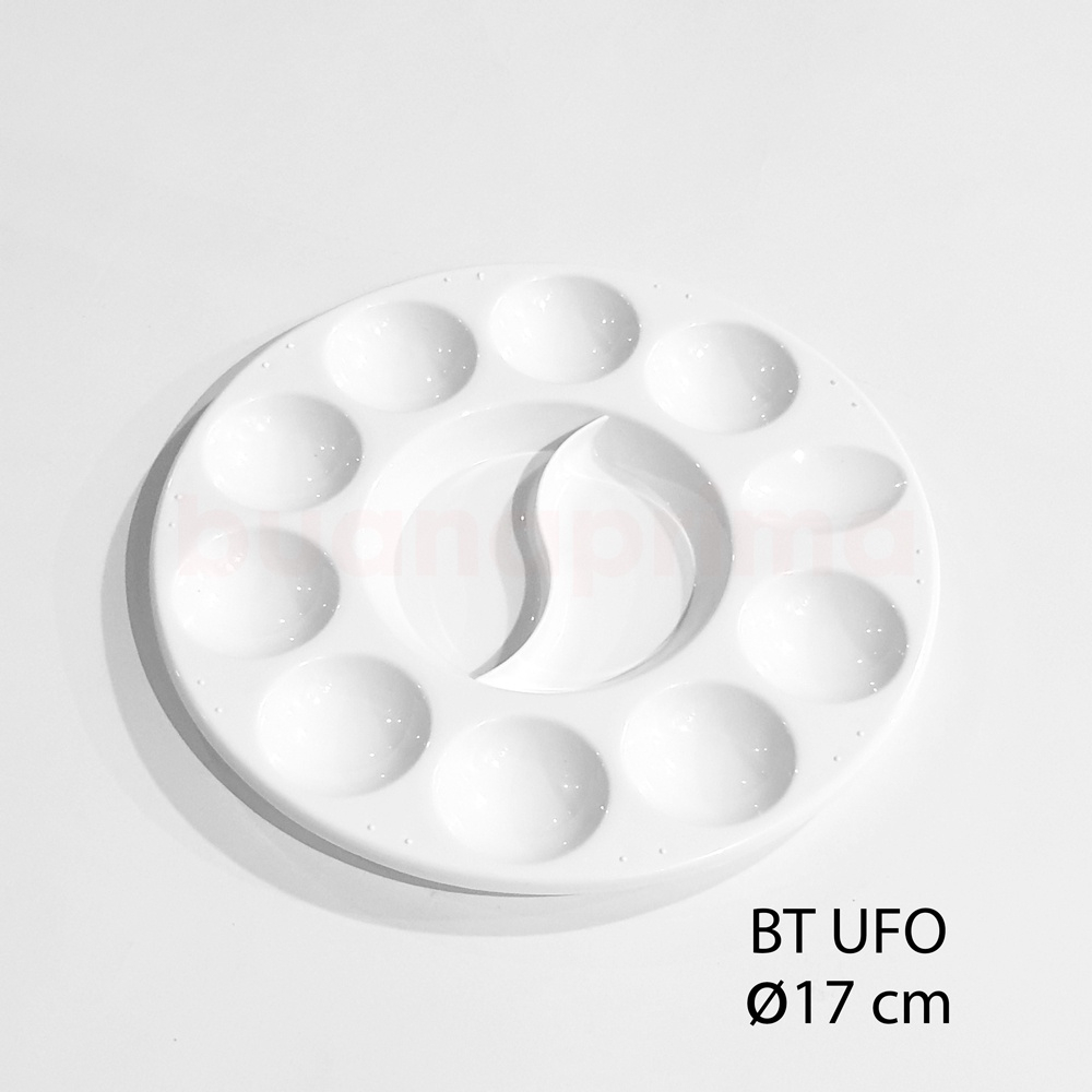 

Palet Lukis Butterfly UFO Putih Piring Cat Air Palette