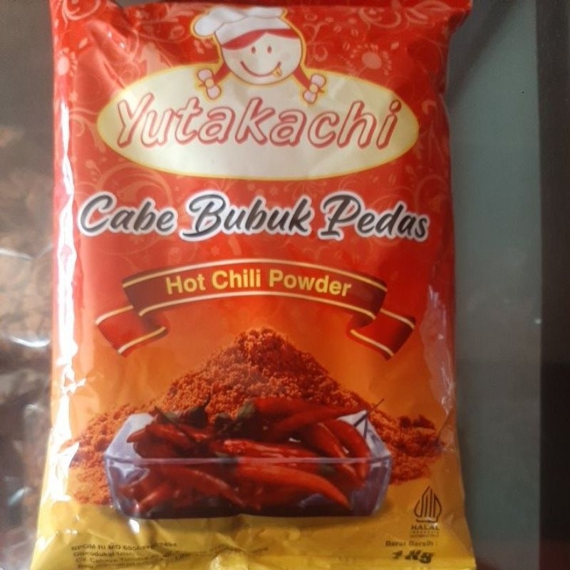 

Cabe Bubuk Pedas Yutakachi 1 Kg