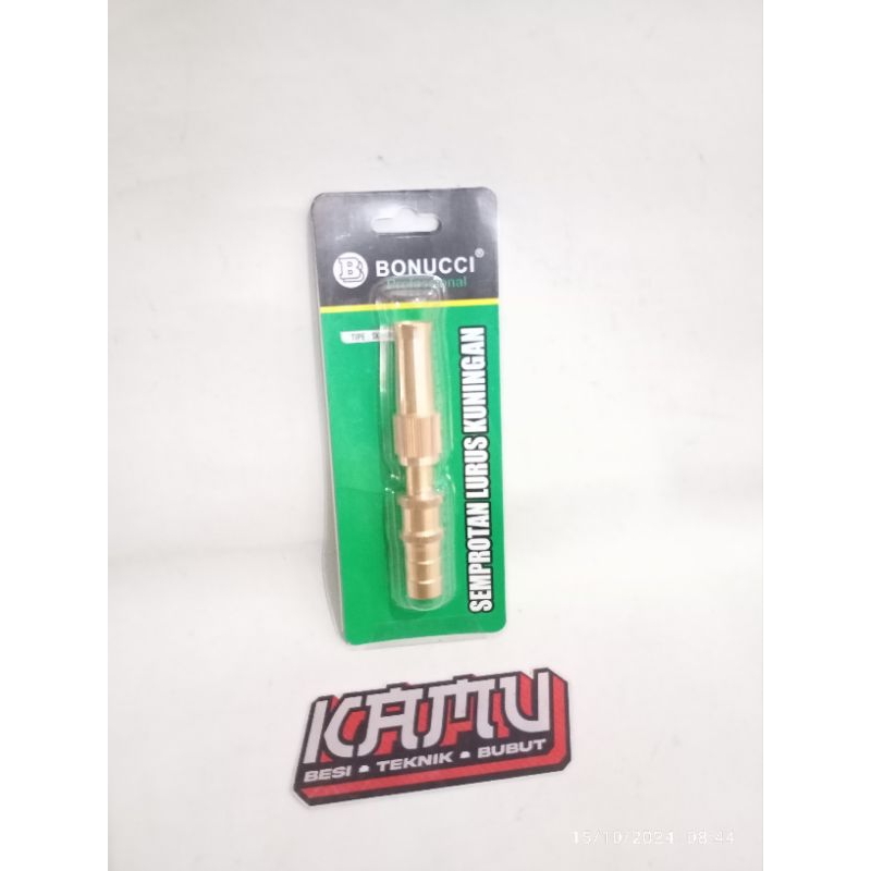 SPRAYER BRASS SEMPROTAN AIR LURUS KUNINGAN KEPALA SELANG AIR