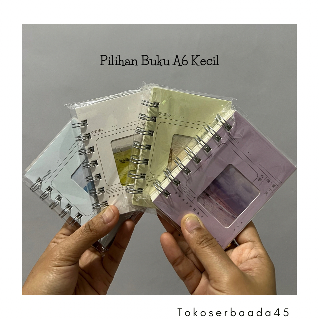

Grosir 1 Lusin Isi 16pcs BUKU TULIS NOTEBOOK Mini SPIRAL POLOS GARIS Note Book Murah Peralatan Tulis