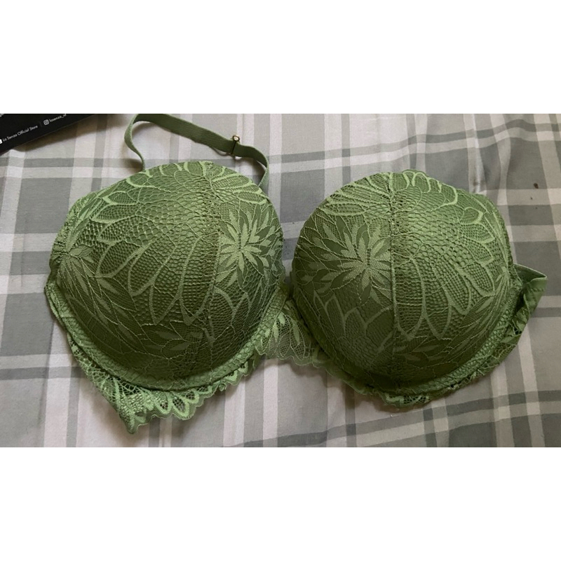 bh ls new 38 D beyond sexi push up bra warna sage leaf