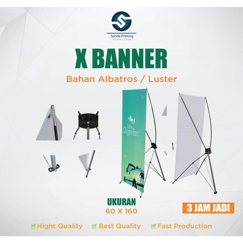 X BANNER 60X160 LUSTER/ALBATROS PRIMUM
