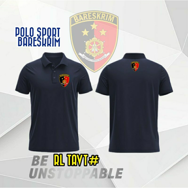 Kaos Bareskrim Polri Sport Dryfit
