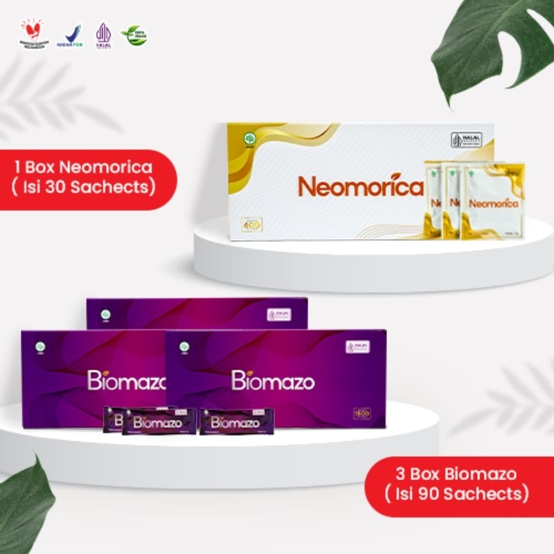 Paket herbal biomazo dan neomorica