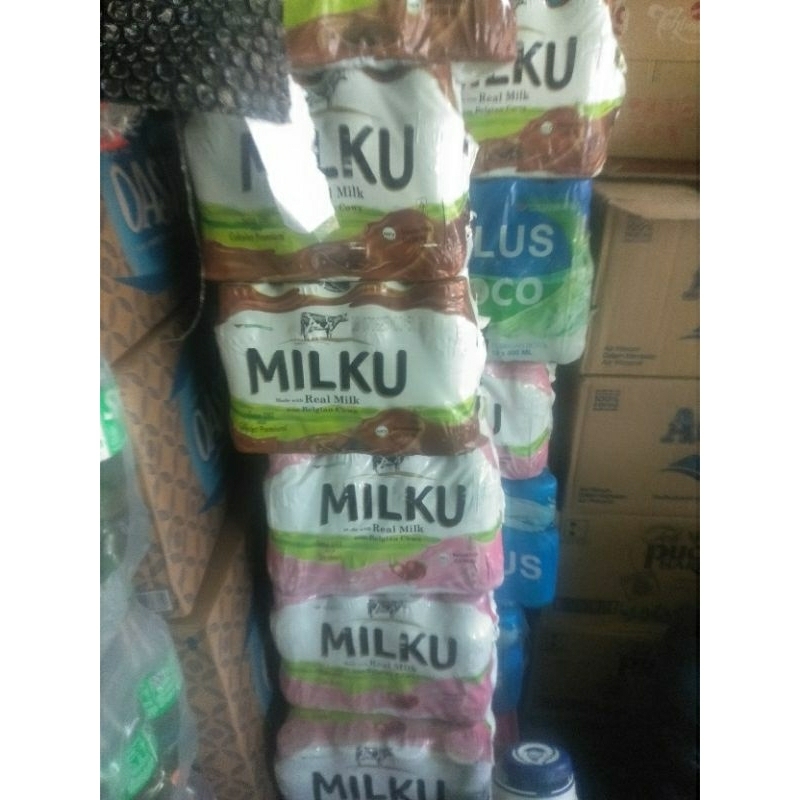 

Milku Coklat 200ml isi 12 botol