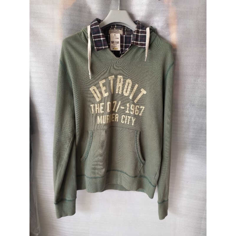 Hoodie DETROIT dgn kupluk second
