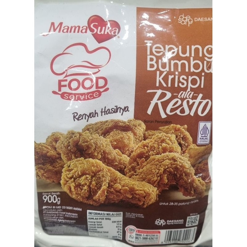 

Tepung Bunbu Krispi Mama Suka | renyah 900gr