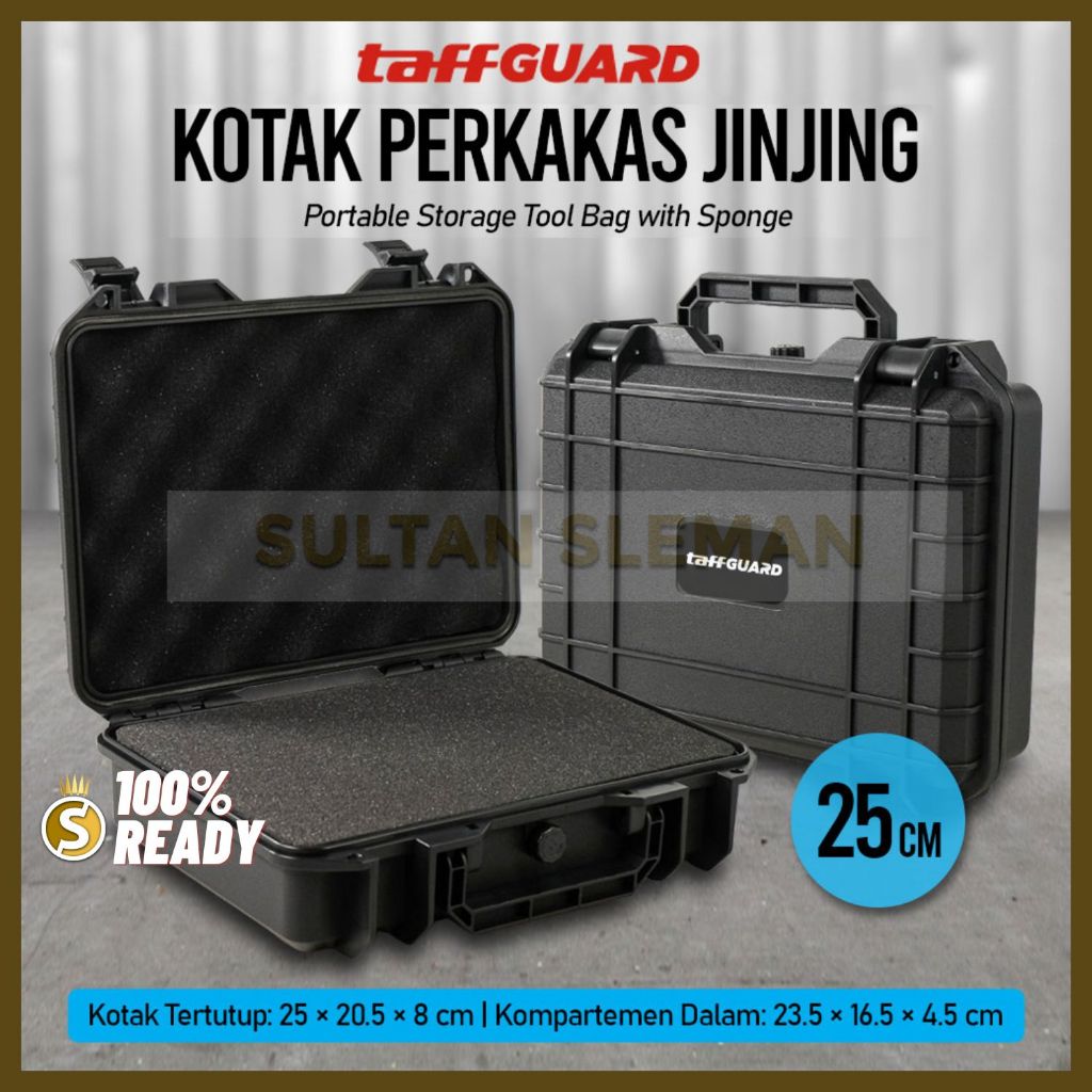 Kotak Perkakas Tool Box Jinjing Serbaguna BUSA Sponge GDR / DIY Tool Box Busa Case Waterproof