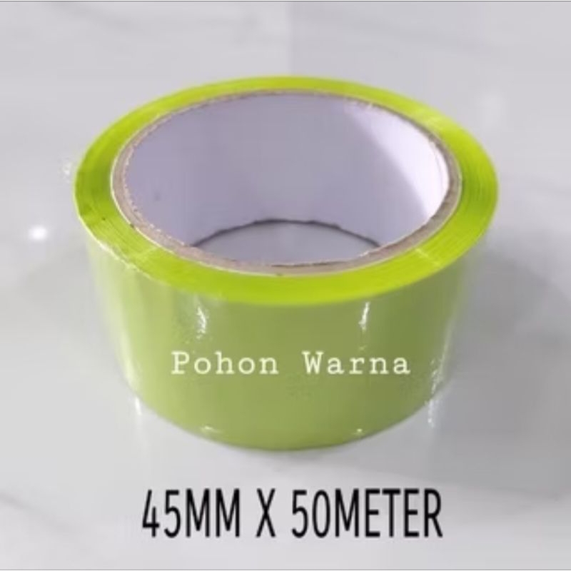 

Lakban Warna 45mm / Opp Tape Warna