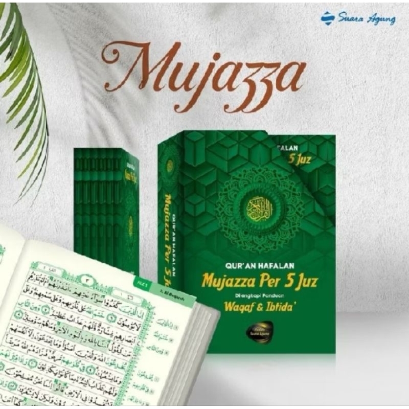 Al Quran per juz 5 juz hafalan mujazza A7