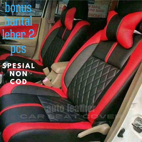 sarung jok mobil innova full seat jok 3 baris bahan oscar super