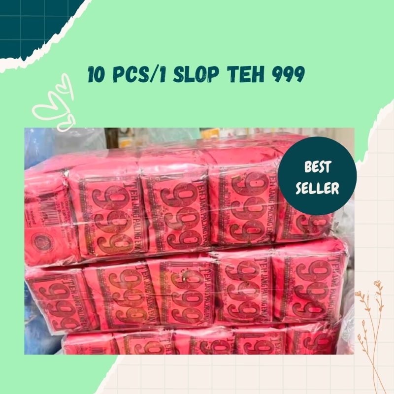 

Teh 999 1 Slop isi 10 pcs