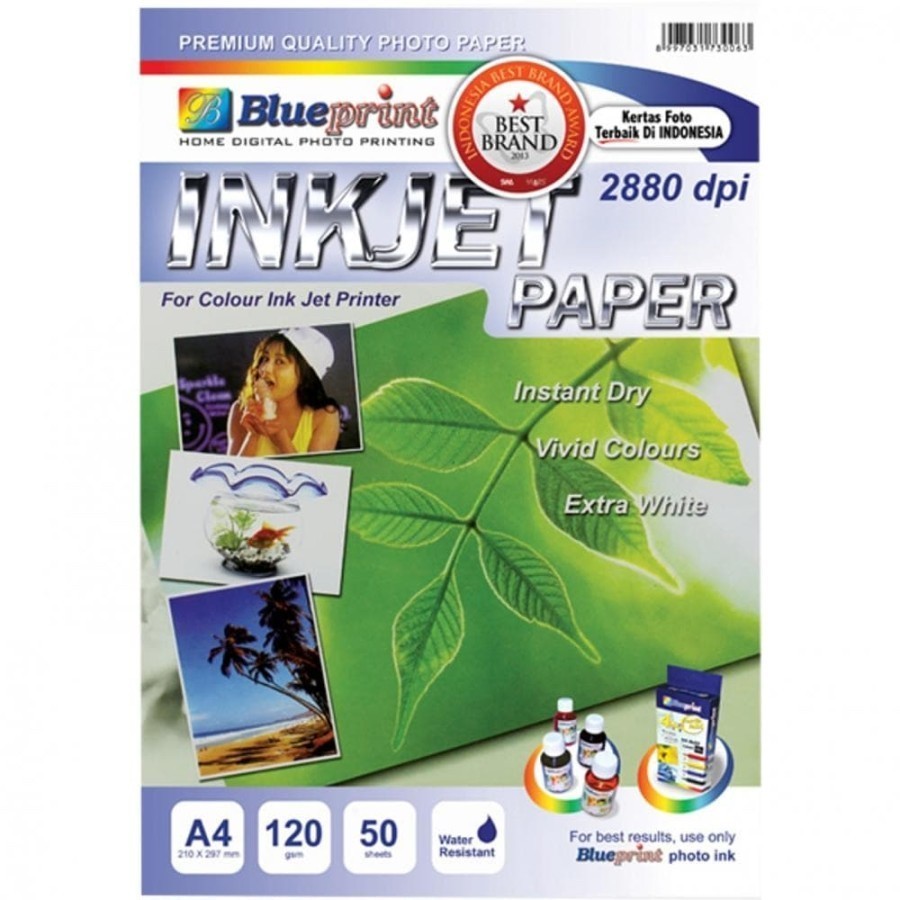 

Blueprint Inkjet Paper A4 IPA4120 - 120gsm RB9