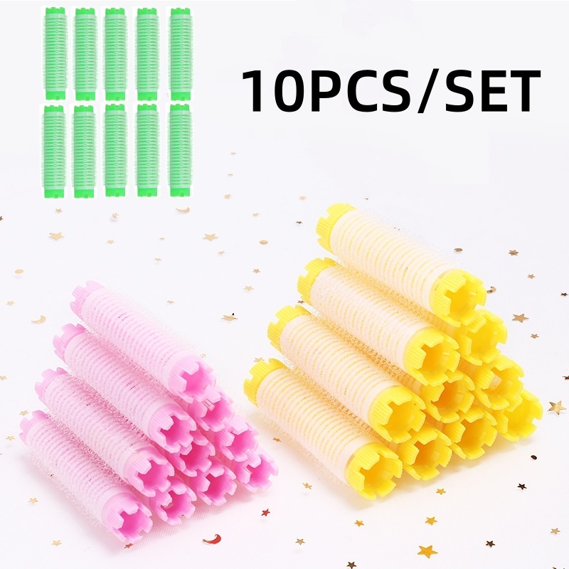 10PCS/SET Roll Keriting Akar Root Perm Roll Salon Rol Korean Perm
