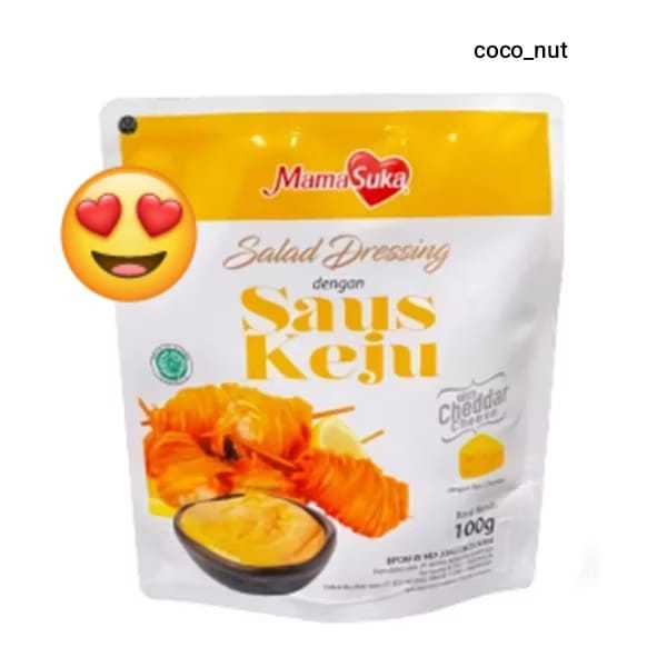 

MAMASUKA Saus Keju 100gr Kemasan Pouch