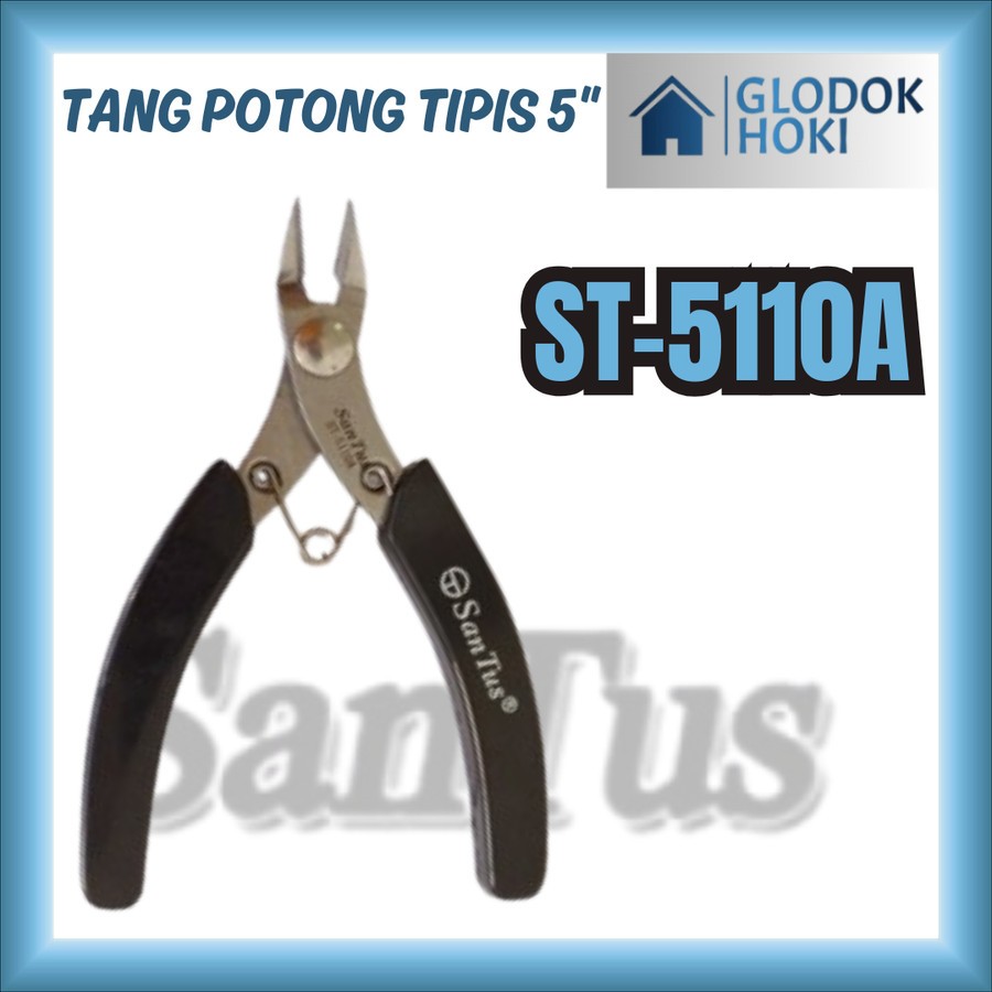 SANTUS - TANG POTONG TIPIS 5" INCH MICRO NIPPER SANTUS ST-5110A ORIGINAL